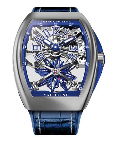 FRANCK MULLER V45 T GR YACHT SQT ST Gravity Yachting Skeleton Replica Watch